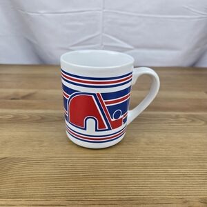 Vintage Quebec Nordiques Official AMK Coffee Mug NHL 1992